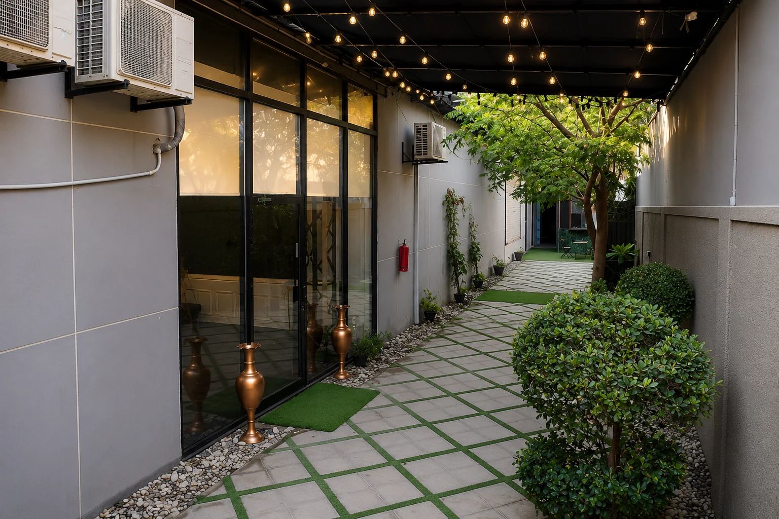 Outdoor lounge